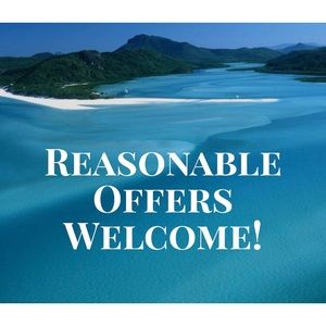 Reasonable offers welcome